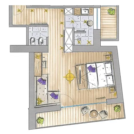 Alpinhotel Keil Olang Zimmer foto